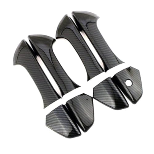 XYWOPO For Accord, 8. 2008–2012, Chrom-Carbon-Autotürgriffabdeckung, Auto-Styling-Fangkappen-Aufkleber Autotürgriffabdeckung(Carbon) von XYWOPO