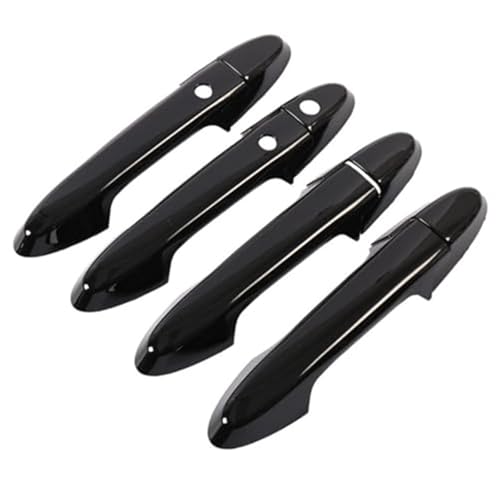 XYWOPO For City, 2014-2020 Chrom Carbon Auto Türgriff Abdeckung Schüssel Aufkleber Zubehör Styling Autotürgriffabdeckung(Carbon 3 Holes) von XYWOPO