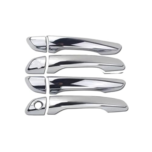 XYWOPO For Hyundai, Creta, for, Ix25 2015–2020, Chrom-Türgriffabdeckung, Schalenform, Fanggarnitur, Overlay-Kappe Autotürgriffabdeckung von XYWOPO