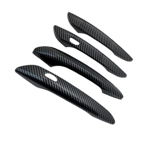 XYWOPO For Mazda, 3, for, MK4 4th Gen BP 2023 2019 2020 2021 2022 Carbon Faser Auto Türgriff Abdeckung Trim schützende 3D Aufkleber Autotürgriffabdeckung von XYWOPO