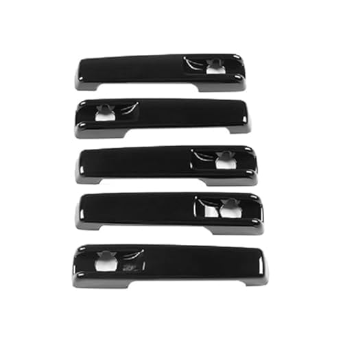XYWOPO Glänzend schwarze Außentürgriff-Schutzabdeckung for G-Klasse W461 W463 G55 G63 G500 2001–2021 Autotürgriffabdeckung von XYWOPO