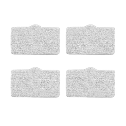 XYWOPO Mopp-Reinigungspads, for ZQ100 ZQ600 ZQ610 Handdampfstaubsauger Mopptuch Lappen Ersatzzubehör Dampfreiniger-Zubehör(4pcs) von XYWOPO