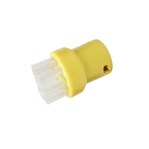 XYWOPO Neue Bürste for SC1 SC2 SC3 SC4 SC5 SC7 CTK10 Handdampfreiniger Reinigungsbürsten Nylonbürste Sprinklerdüsenteile Dampfreiniger-Zubehör(Yellow) von XYWOPO