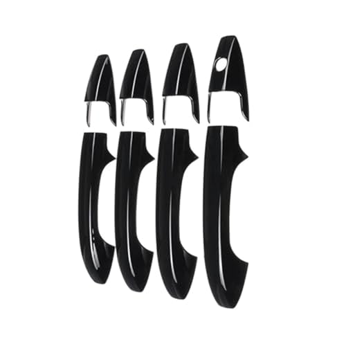 XYWOPO Schwarze Auto-Türgriff-Abdeckung, Verkleidung, Fangkappen-Aufkleber, Außentürgriff-Abdeckung, for CR-V 2007–2011 Autotürgriffabdeckung XYWOPO Schwarze Auto-Türgriff-Abdeckung, Verkleidung, Fangkappen-Aufkleber, Außentürgriff-Abdeckung, for CR-V 2007–2011 Autotürgriffabdeckung von XYWOPO
