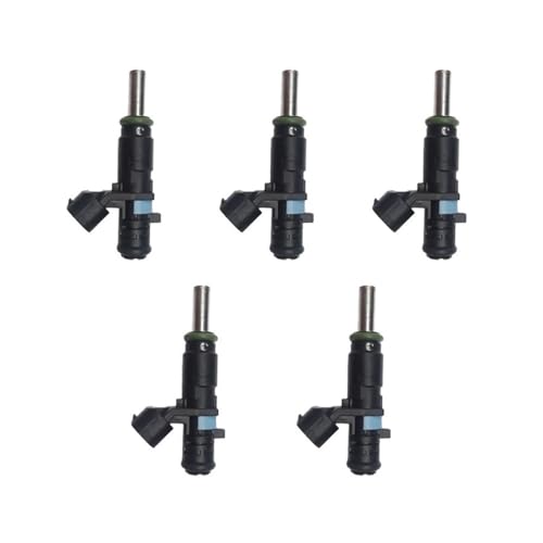 XYYGJKYZ 07K906031C 5PCS Kraftstoff Injektor Düse for VW Kaninchen Golf Jetta Beetle Passat 2,5 L L5 2007-2013 von XYYGJKYZ