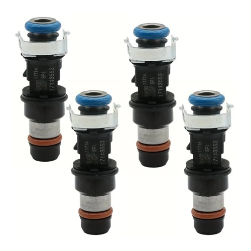 XYYGJKYZ 17113698 4Pcs Kraftstoff Injektor for CHEVY EXPRESS SILVERADO TAHOE AVALANCHE EXPRESS SUBURBAN GMC YUKON SIERRA von XYYGJKYZ