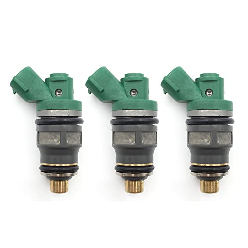 XYYGJKYZ 3PCS Kraftstoff Injektor 15710-87J00 1571087J00 Kompatibel for Suzuki DF40 DF50 1999-2010 Motor Auto Ersatz Teile von XYYGJKYZ