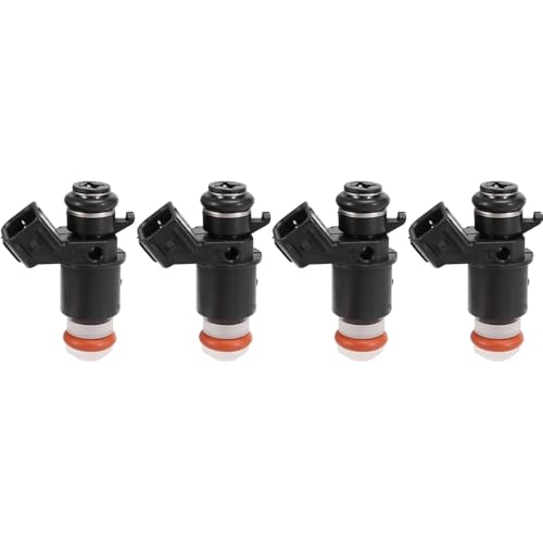 XYYGJKYZ 4Pcs Kraftstoff Injektor Düse 15710-14G00 16450-PLD-003 16450-PLC-003 Kompatibel for Honda Civic 1,6 1,7 2000 2001 2002 2003 2004 2005 2006 von XYYGJKYZ
