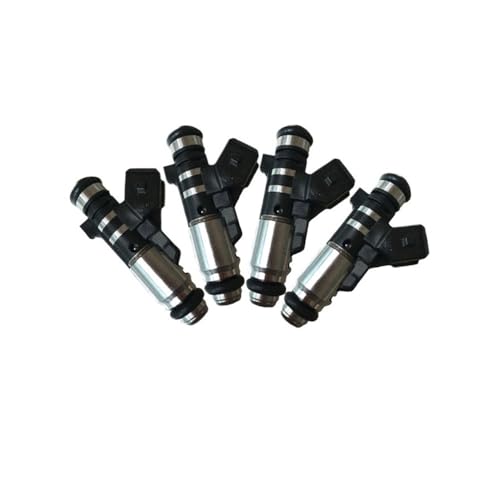 XYYGJKYZ 71755053 1Pcs Injektor Kraftstoff Injektor for Citroen C2 C3 1,1 L 2003-2013 Peugeot 1984.C9(4 PCS) von XYYGJKYZ