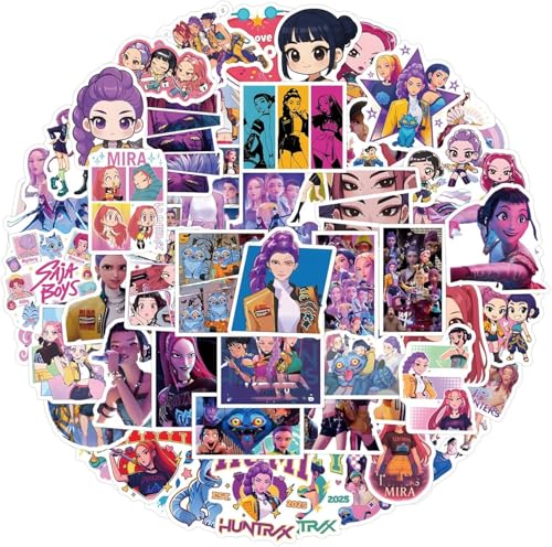 110PC Huntrix Stickers Huntrix Merch Stickers Derpy Cat Aufkleber Waterproof wasserdicht Vinyl Aufkleber für Teenager Mädchen Laptop Telefon 110PC Huntrix Stickers Huntrix Merch Stickers Derpy Cat Aufkleber Waterproof wasserdicht Vinyl Aufkleber für Teenager Mädchen Laptop Telefon von XYYYHTL