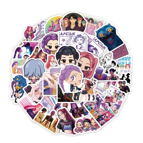74PC Huntrix Stickers Huntrix Merch Stickers Derpy Cat Aufkleber Waterproof wasserdicht Vinyl Aufkleber für Teenager Mädchen Laptop Telefon 74PC Huntrix Stickers Huntrix Merch Stickers Derpy Cat Aufkleber Waterproof wasserdicht Vinyl Aufkleber für Teenager Mädchen Laptop Telefon von XYYYHTL