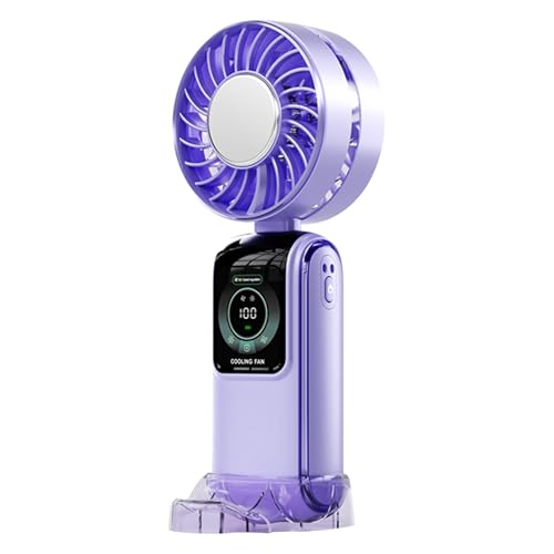 XYYYHTL Handventilator Tragbarer Mini Ventilator klein Ventilatoren Wiederaufladbar USB Ventilator Hand Ventilatoren Für Reisen Büro Zuhause Draußen Geschenke für Frauen Männer XYYYHTL Handventilator Tragbarer Mini Ventilator klein Ventilatoren Wiederaufladbar USB Ventilator Hand Ventilatoren Für Reisen Büro Zuhause Draußen Geschenke für Frauen Männer von XYYYHTL
