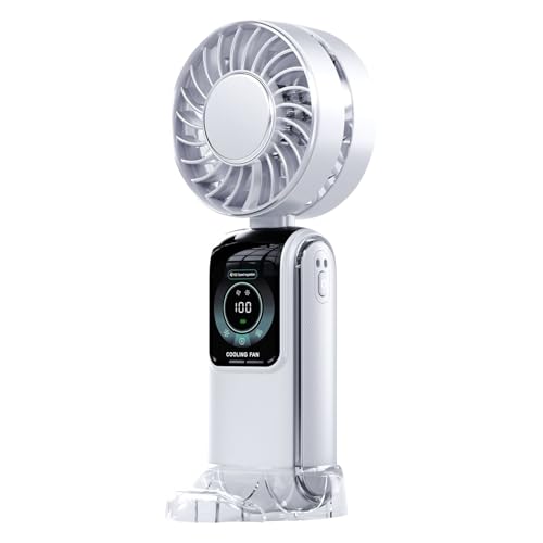 XYYYHTL Handventilator Tragbarer Mini Ventilator klein Ventilatoren Wiederaufladbar USB Ventilator Hand Ventilatoren Für Reisen Büro Zuhause Draußen Geschenke für Frauen Männer XYYYHTL Handventilator Tragbarer Mini Ventilator klein Ventilatoren Wiederaufladbar USB Ventilator Hand Ventilatoren Für Reisen Büro Zuhause Draußen Geschenke für Frauen Männer von XYYYHTL