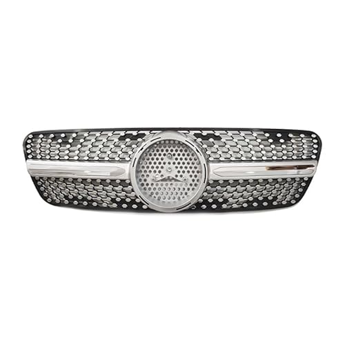 XYghzh Kühlergrill vordere Stoßstange,Für 1998-2004 Mercedes ML W163 Starry Sky Frontgrill Stoßstangengrill Tuning Zubehör von XYghzh