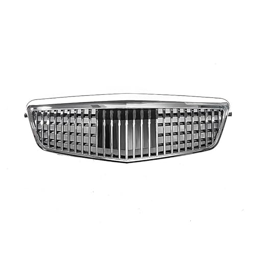 XYghzh Kühlergrill vordere Stoßstange,Für 2009-2012 E-Class W212 to Maybach Frontgrill Stoßstangengrill Tuning Zubehör von XYghzh