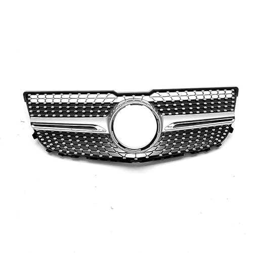 XYghzh Kühlergrill vordere Stoßstange,Für 2013-2015 Mercedes-Benz GLK-Class X204 Modified with Stars Frontgrill Stoßstangengrill Tuning Zubehör von XYghzh