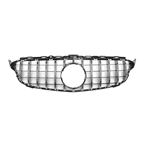 XYghzh Kühlergrill vordere Stoßstange,Für 2015-2018 Mercedes-Benz C-Class W205 Frontgrill Stoßstangengrill Tuning Zubehör von XYghzh