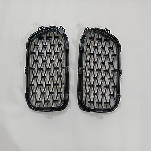 XYghzh Kühlergrill vordere Stoßstange,Für 2019-2024 BMW X2 F39 Meteor Frontgrill Stoßstangengrill Tuning Zubehör von XYghzh