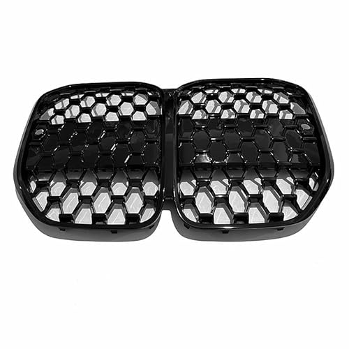XYghzh Kühlergrill vordere Stoßstange,Für 2021-2024 BMW 4 Series 2-Door G22 Meteor Frontgrill Stoßstangengrill Tuning Zubehör von XYghzh