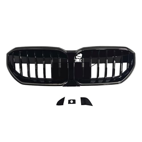 XYghzh Kühlergrill vordere Stoßstange,Für 2023-2024 BMW 5 Series G60 Frontgrill Stoßstangengrill Tuning Zubehör von XYghzh