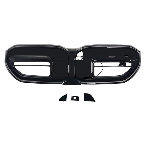 XYghzh Kühlergrill vordere Stoßstange,Für 2023-2024 BMW 5 Series G60 Glows Frontgrill Stoßstangengrill Tuning Zubehör von XYghzh