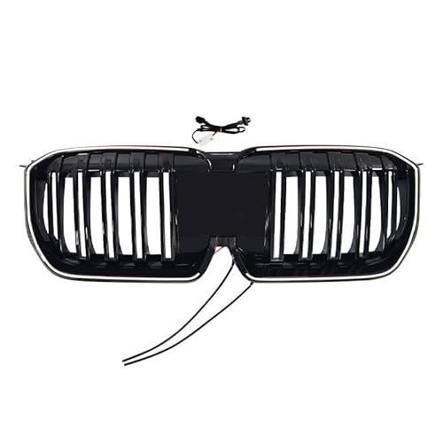 XYghzh Kühlergrill vordere Stoßstange,Für 2023-2025 X1 BMW U11 Dual Line LED Frontgrill Stoßstangengrill Tuning Zubehör von XYghzh