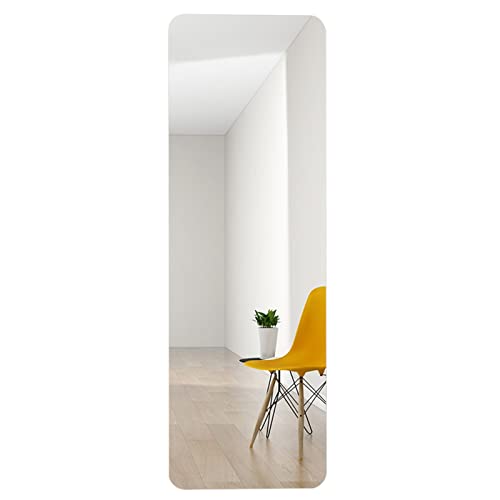 Wandspiegel, Flurspiegel Spiegel, Hängespiegel Dekospiegel, Kosmetikspiegel 30x80cm Glas Rechteckig, HD-Wandspiegel, Selbstklebender Glasspiegel, 4 Größen Erhältlich (Size : 30 * 80cm(11.9 * 31.5in)) von XZ store