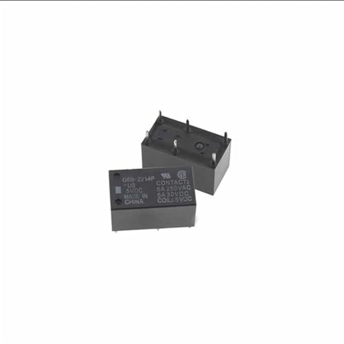 G6B-2214P-US G6B2214PUS 5V 12V 24V Relais 5VDC DC5V 5V 12VDC DC12V 12V 24VDC DC24V 24V 5A 6PIN 5Pcs(G6B-2214P-US-5VDC) von XZAVTKLW