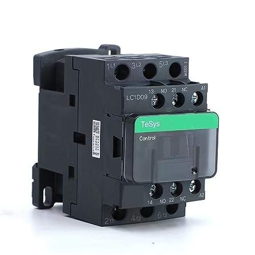 Schwarze Version AC Dreipoliger Schütz 3P LC1D25 LC1D32 LC1D38 B7C F7C Q7C M7C 24V 110V 220V 380V 1St(LC1D38,380V) von XZAVTKLW