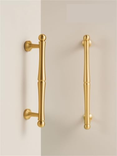 XZAVTKLW Massiv Messing Amerikanischen Französisch Licht Luxus Möbel Schrank Schublade Kleiderschrank Tür Lange Griff 1Pcs(CH034-BB-160198) von XZAVTKLW