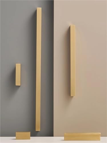 XZAVTKLW Massives Messing 32–1200 mm 1,25 Zoll - 472,5 Zoll erweiterter Kleiderschrank-Türgriff, verbreiterter Schubladengriff, halb 1 Stück(CC672 L800mm) von XZAVTKLW