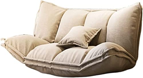 XZDEAIR Klassischer Couchbett, modernes, weiches, bequemes, verstellbares, faltbares Freizeit-Schlafsofa, Couch-Rückenlehne, Starke Luftdurchlässigkeit, Nicht leicht zu verformen Sitzsack von XZDEAIR