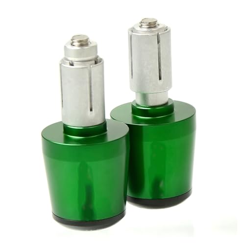 Für CB400SF CB 400 CB400 VTEC 1 2 3 4 Motorrad CNC Aluminium Griffe Lenker Griff Enden Stecker Abdeckkappe Ausgewogene Stecker Griffteile(Grün) von XZGFZHY