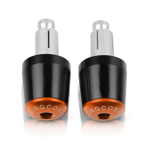 Für CBR125R CBR 125 R 2005 2011-2014 2013 2012 CBR125R 11 12 Motorrad CNC Aluminium Griffe Lenker Griff Enden Stecker Abdeckkappe Ausgewogene Stecker Griffteile(Orange) von XZGFZHY