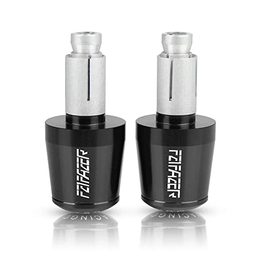 Für FZ1 FZ 1 2006-2015 2007 2008 2009 2010 2011 2012-2014 Motorrad CNC Aluminium Griffe Lenker Griff Enden Stecker Abdeckkappe Ausgewogene Stecker Griffteile(Schwarz) von XZGFZHY