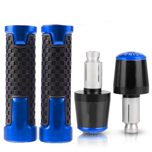 Für Hon&da CBR 600 CBR400 CBR900 CBR650 CBR150 CBR125 CBR300 CBR500 CBR929 CBR954 CBR1000 CBR250 Motorrad Anti-Rutsch-Lenkergriffenden Lenkerkappenstopfen Gummigriffe Griffteile(2) von XZGFZHY