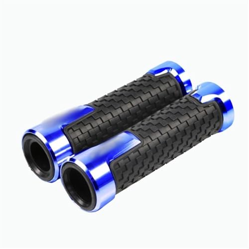 Für Hon&da CBR400 NC23 NC29 CBR 400 1986-1994 Motorrad Lenkergriffe Rutschfeste Gummigriffe Lenkerenden CNC Aluminium 7/8" 22mm Griffteile(Blau) von XZGFZHY