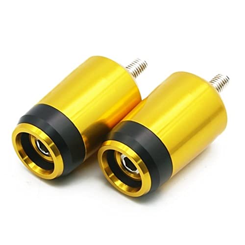 Für K&awasaki Hon&da Yama&ha Suzuki B&M&W Truimph Motorrad Universal CNC Lenkergriffe Lenkergriffenden Abdeckkappe Ausgewogene Stecker Griffteile(G) von XZGFZHY
