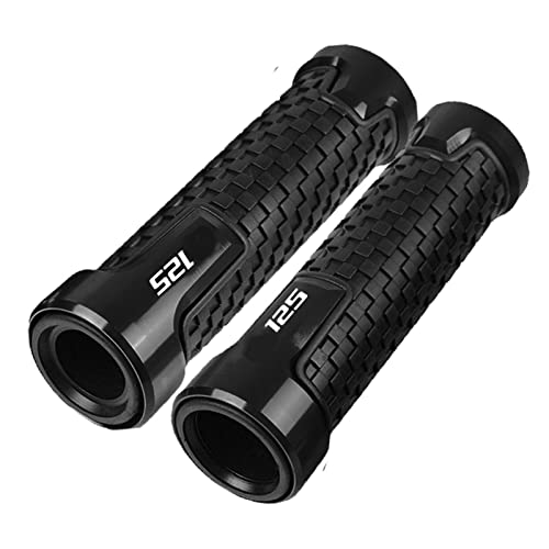 Für K&awasaki NINJA 125 Z125 2013-2021 2020 2019 7/8 '' 22 Mm Motorrad-Handgriffe Lenker Anti-Rutsch-Lenker Handgriffenden Stecker Griffteile(1) von XZGFZHY