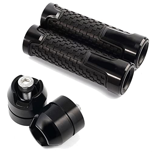 Für K&awasaki NINJA 400 300 250 ZX6R ZX10R ZX14R ZX12R ZX9R 750R Motorrad-Handgriffe Lenker Anti-Rutsch-Lenker Handgriffenden Stecker Ausgewogene Griffteile(1) von XZGFZHY