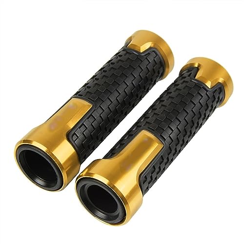 Für K&awasaki ZX9 ZX9R 1994-2000 2001 2002 2003 7/8 '' 22 Mm Motorrad-Handgriffe Lenker Anti-Rutsch-Lenker Handgriffenden Stecker Griffteile(3) von XZGFZHY