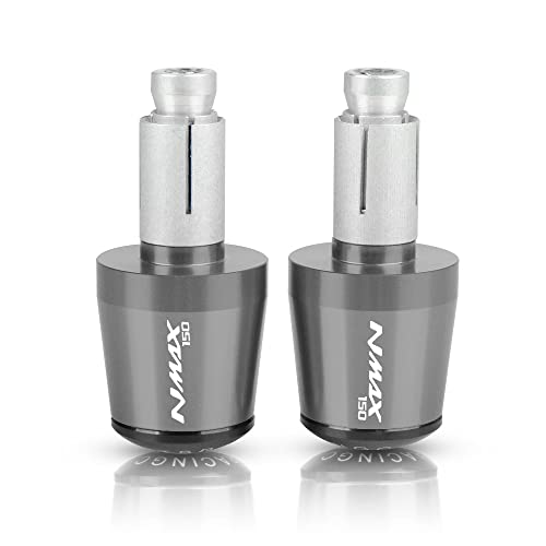 Für NMAX N-MAX NMAX 150 NMAX150 2015-2019 2018 Motorrad CNC Aluminium Griffe Lenker Griff Enden Stecker Abdeckkappe Ausgewogene Stecker Griffteile(G) von XZGFZHY