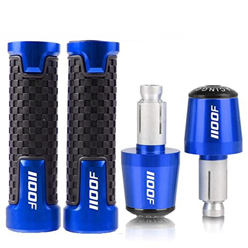 Für Suzuki GSXR1100 GSX1100F GSX 1100 F 1991-1993 Motorrad Anti-Rutsch-Lenkergriffenden Lenkerkappe Stecker Gummigriffe 7/8 "22 Mm Griffteile(2) von XZGFZHY