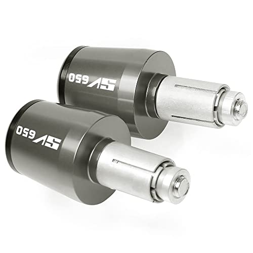 Für Suzuki SV650 SV650S SV650X Motorradgriffe Lenkergriffenden Stecker Abdeckkappe Ausgewogene CNC Aluminium Griffteile(G) von XZGFZHY