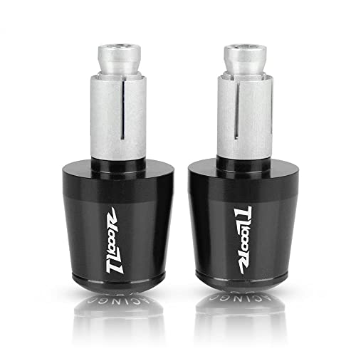 Für Suzuki TL1000 R TL1000R 1998-2003 1999 2000 2001 2002 TL 1000 SR Motorrad CNC Aluminium Griffe Lenker Griff Enden Stecker Abdeckkappe Ausgewogene Stecker Griffteile(Schwarz) von XZGFZHY