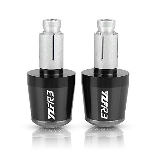 Für YZF R3 YZFR3 2015-2019 2016 2017 YZF-R3 Motorrad CNC Aluminium Griffe Lenker Griff Enden Stecker Abdeckkappe Ausgewogene Stecker Griffteile(G) von XZGFZHY