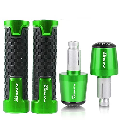 Für Yama&ha NMAX 155 NMAX155 N-MAX 2015-2021 Motorrad Anti-Rutsch-Lenkergriffenden Lenkerkappe Stecker Gummigriffe 7/8 "22 Mm Griffteile(7) von XZGFZHY