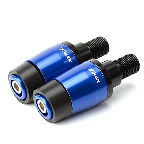 Für Yama&ha T-MAX 530 2012-2016 TMAX530 SX DX 2017-2019 TMAX560 2020 Motorradgriffe Lenkergriffenden Abdeckkappe Ausgewogene Stecker Griffteile(9) von XZGFZHY