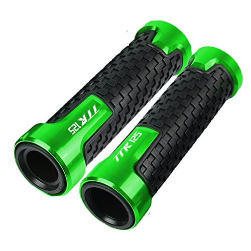 Für Yama&ha TTR125 TTR 125 2000-2021 2020 2017 2016 7/8 '' 22 Mm Motorrad-Handgriffe Lenker Anti-Rutsch-Lenker Handgriffenden Stecker Griffteile(4) von XZGFZHY
