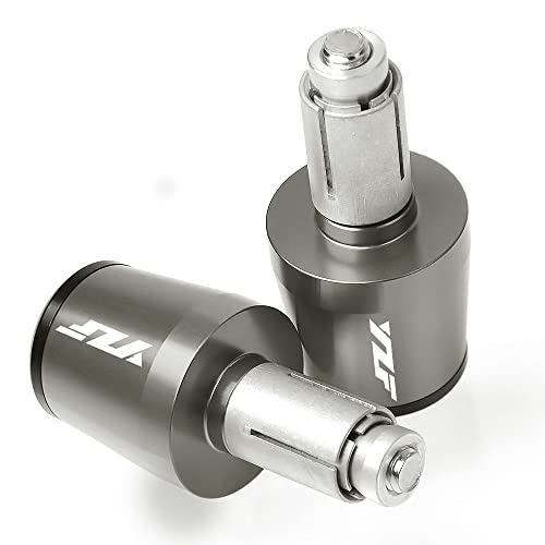 Für Yama&ha YZF R1 R6 YZFR6 R125 YZFR15 R25 R3 Motorradgriffe Lenker Griffenden Stecker Abdeckkappe Ausgewogene CNC Aluminium Griffteile(G) von XZGFZHY